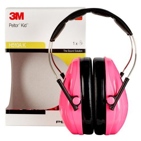 3M Peltor Kid Passive Hearing Protectors - Pink