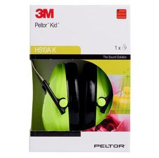 3M Peltor Kid Passive Hearing Protectors - Green