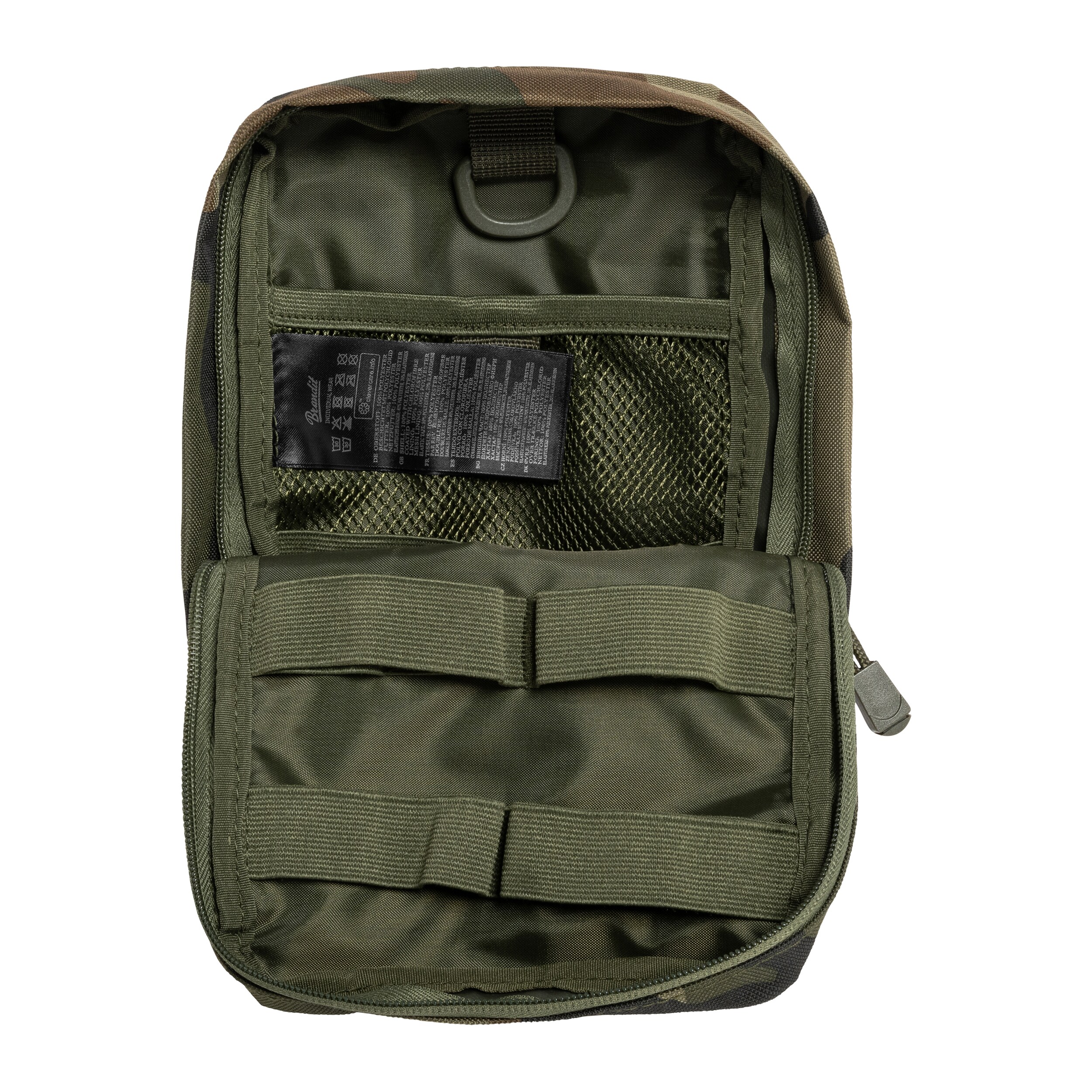 Brandit Molle Pouch Snake - Woodland
