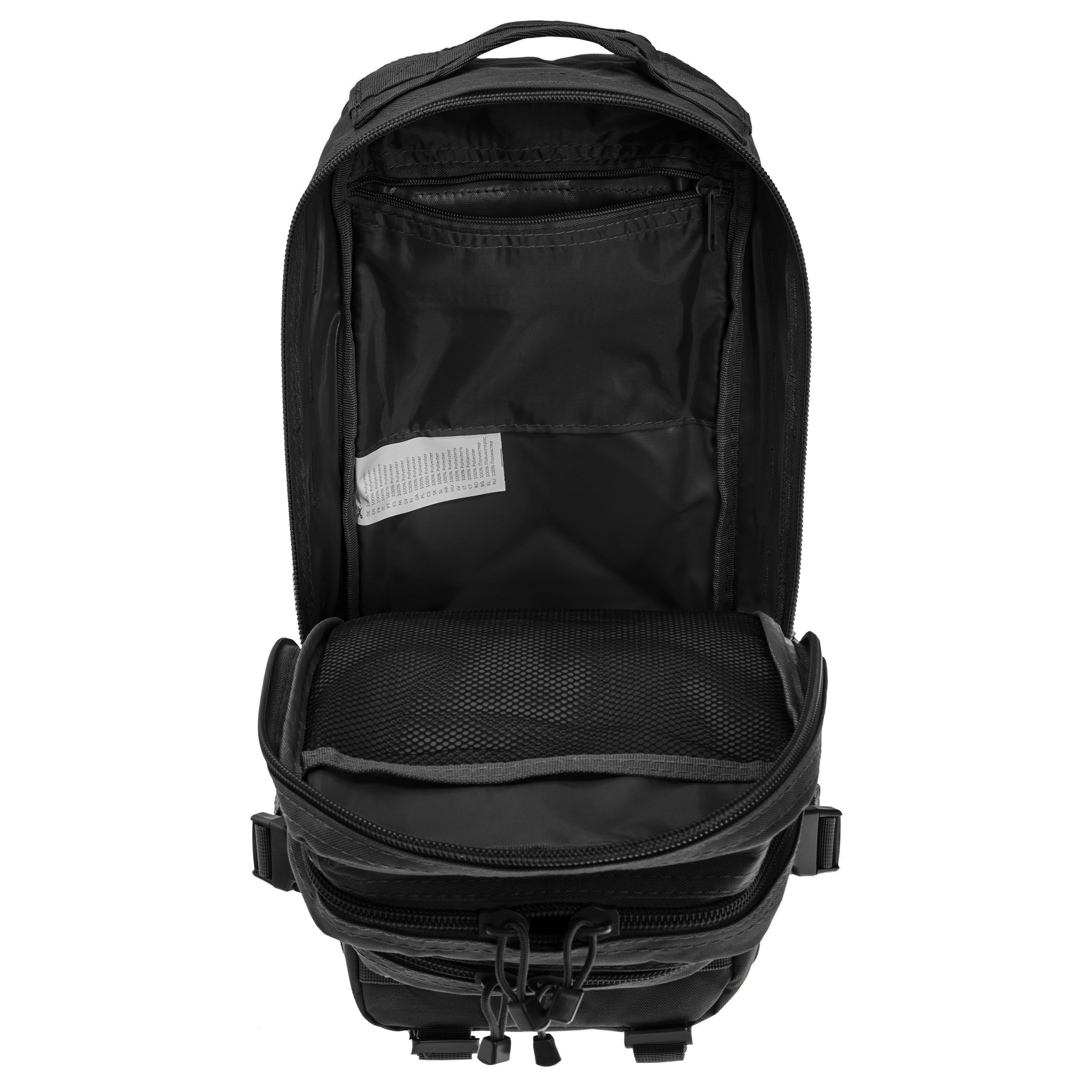 Mil-Tec Small Assault Pack Backpack 20 l - Black