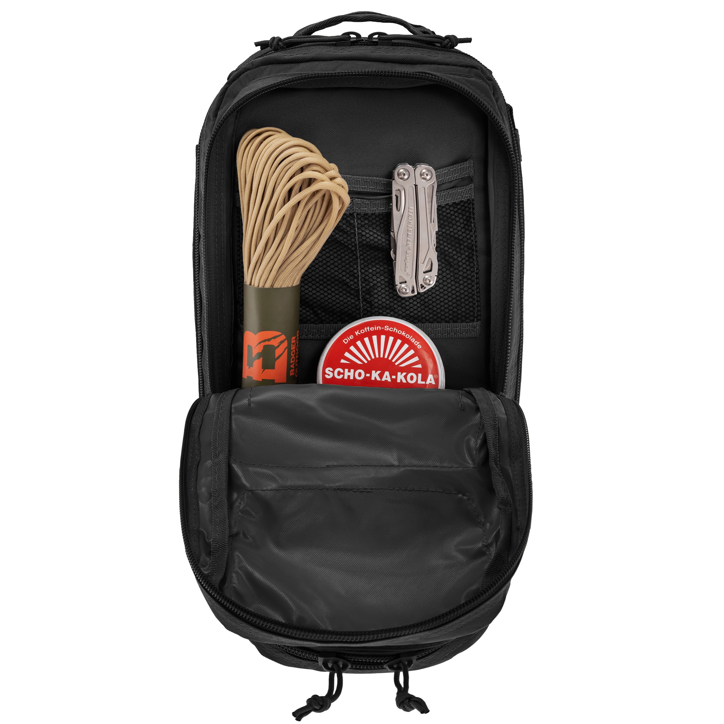 Mil-Tec Small Assault Pack Backpack 20 l - Black