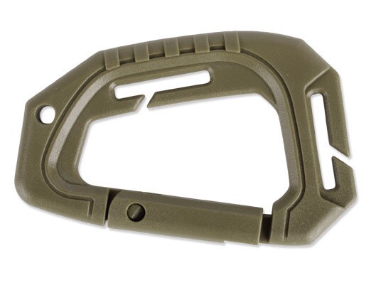 Mil-Tec Tactical Molle Carabiner - green 2 pcs.