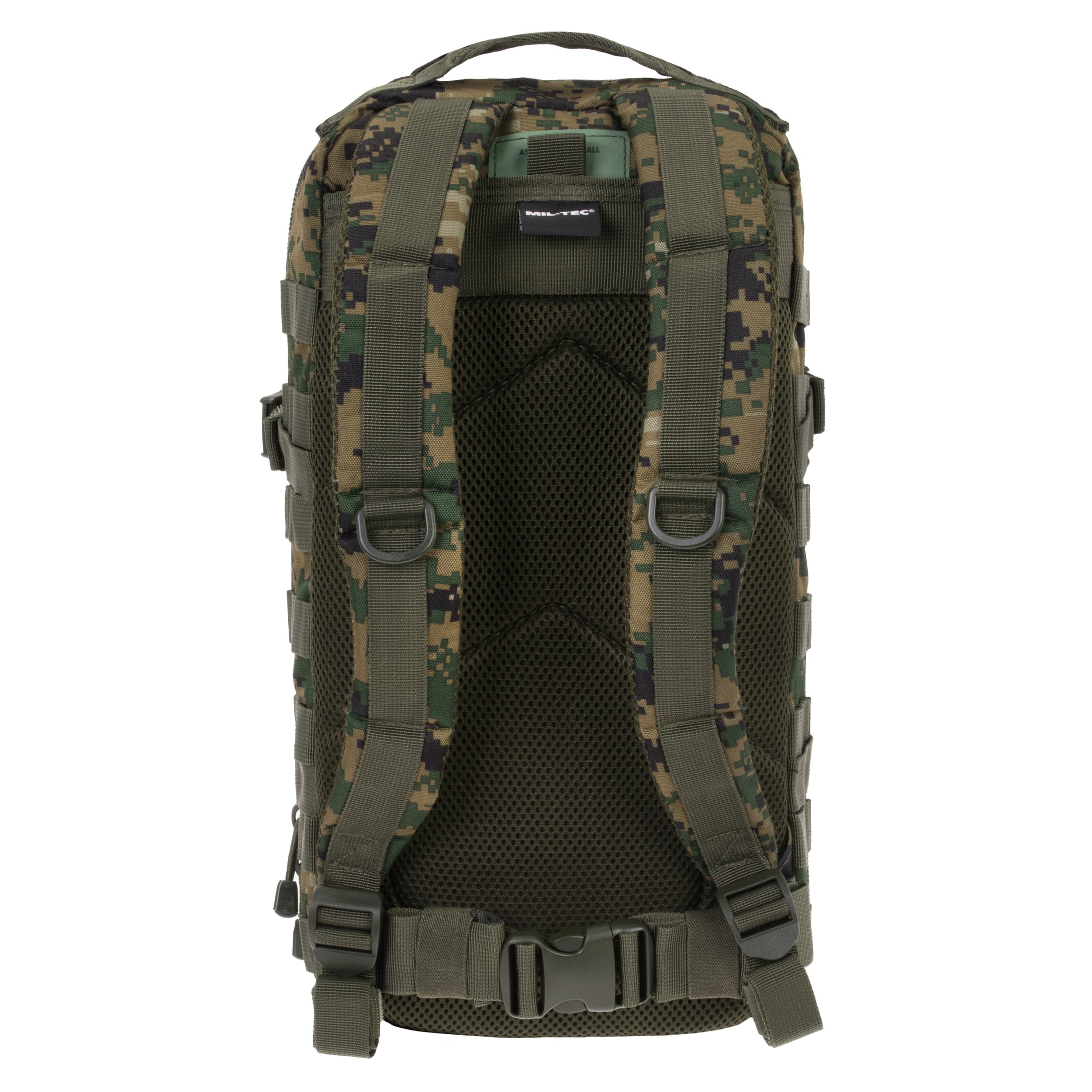 Mil-Tec Small Assault Pack Backpack 20 l - Digital Woodland 