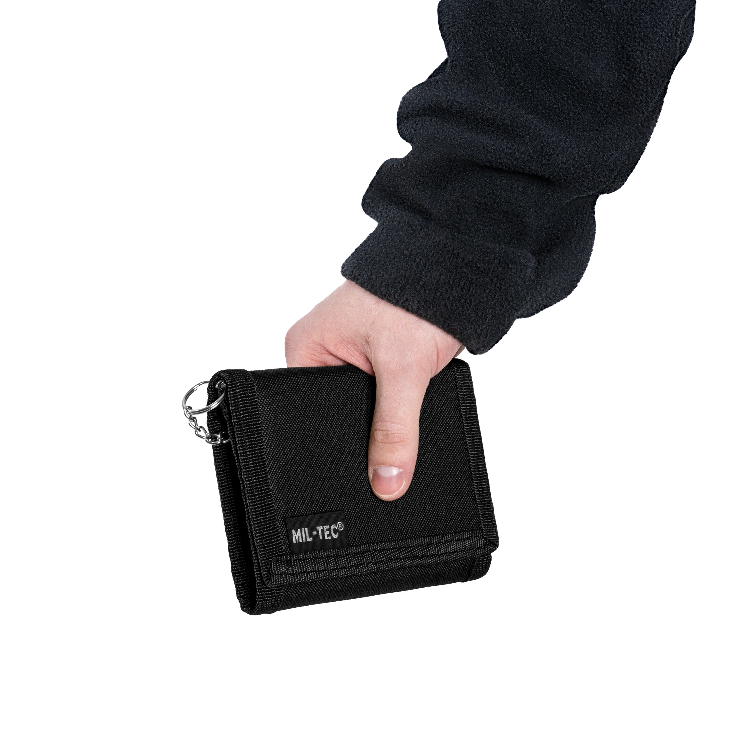 Mil-Tec Wallet with chain - black