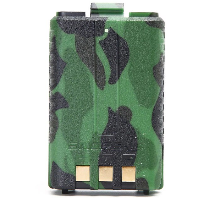 Baofeng 1800mAh battery for UV-5R - Camo