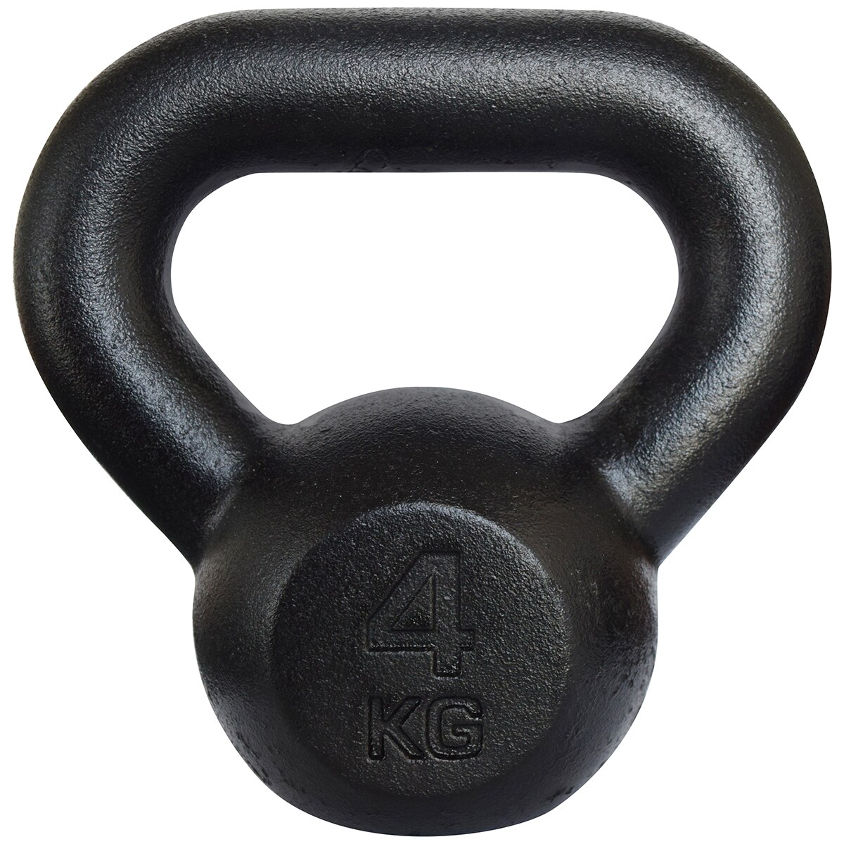 Kawmet cast iron kettlebell 4 kg