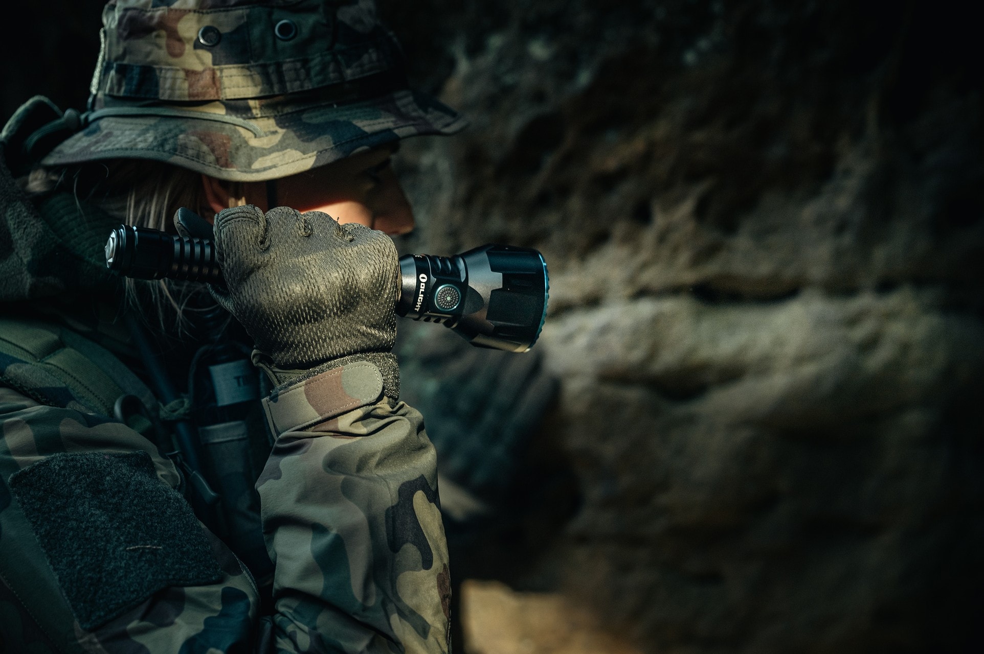 Olight Javelot Turbo Tactical and Search Torch - 1300 m range