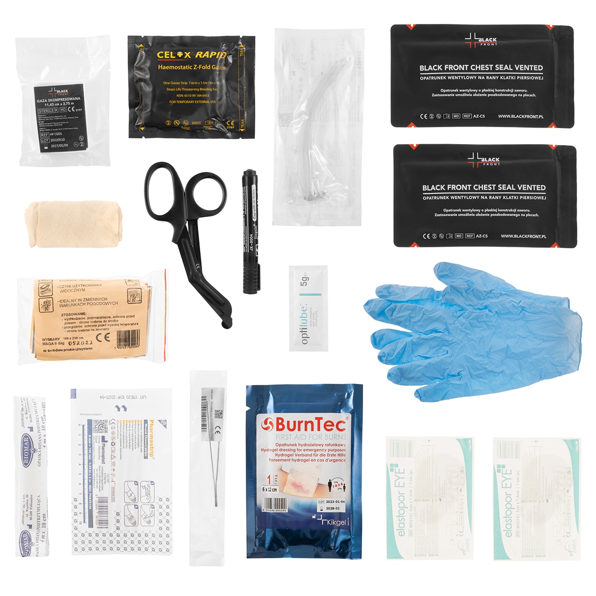 Medaid Tactical First Aid Kit with Equipment - Standard