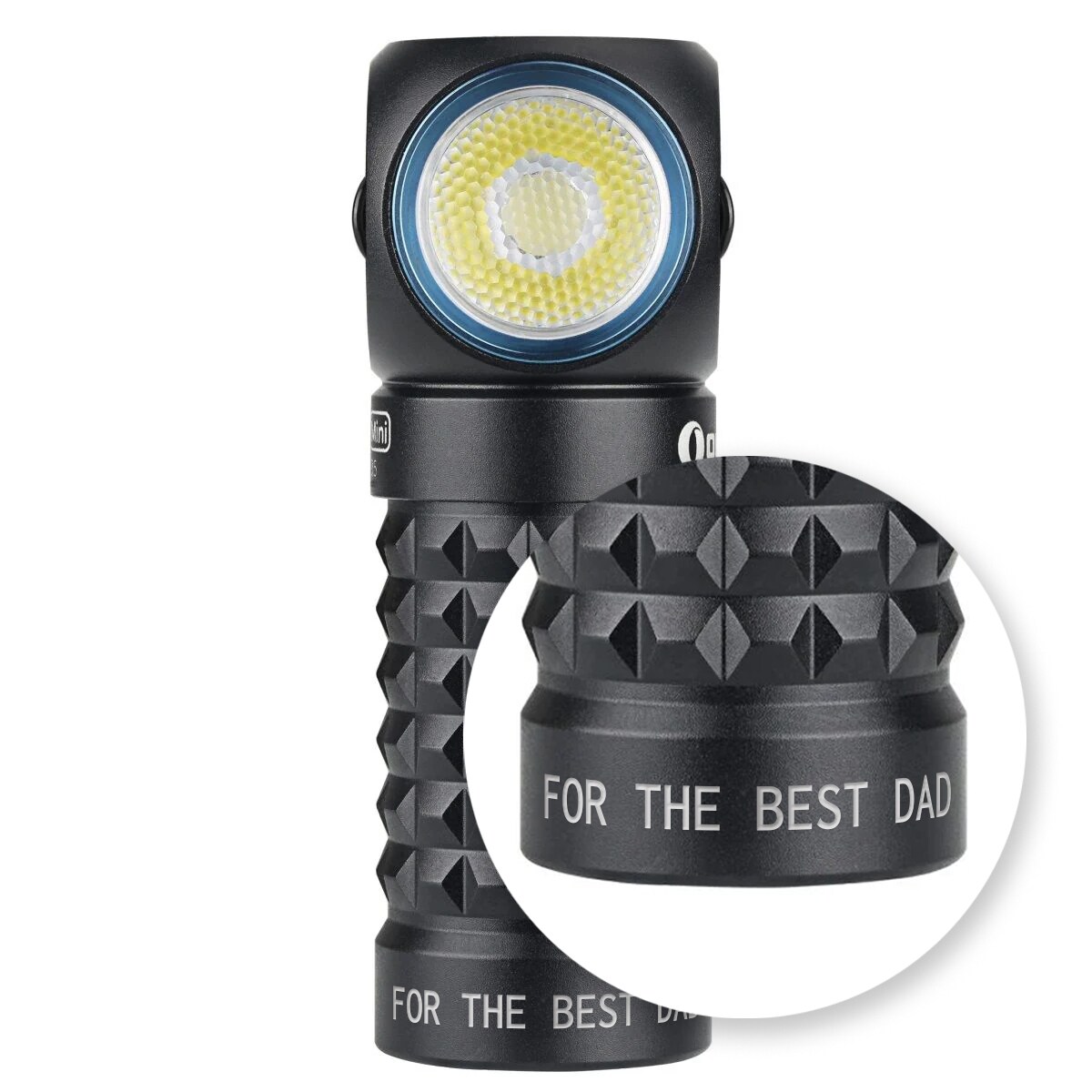 Olight Perun Mini Angled Flashlight with band - 1000 lumens