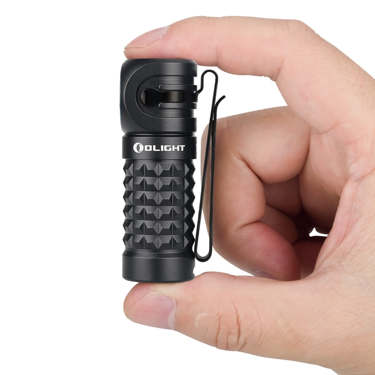 Olight Perun Mini Angled Flashlight with band - 1000 lumens