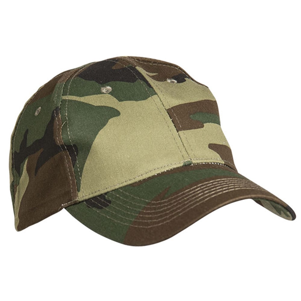 Mil-Tec Baseball Cap - Woodland