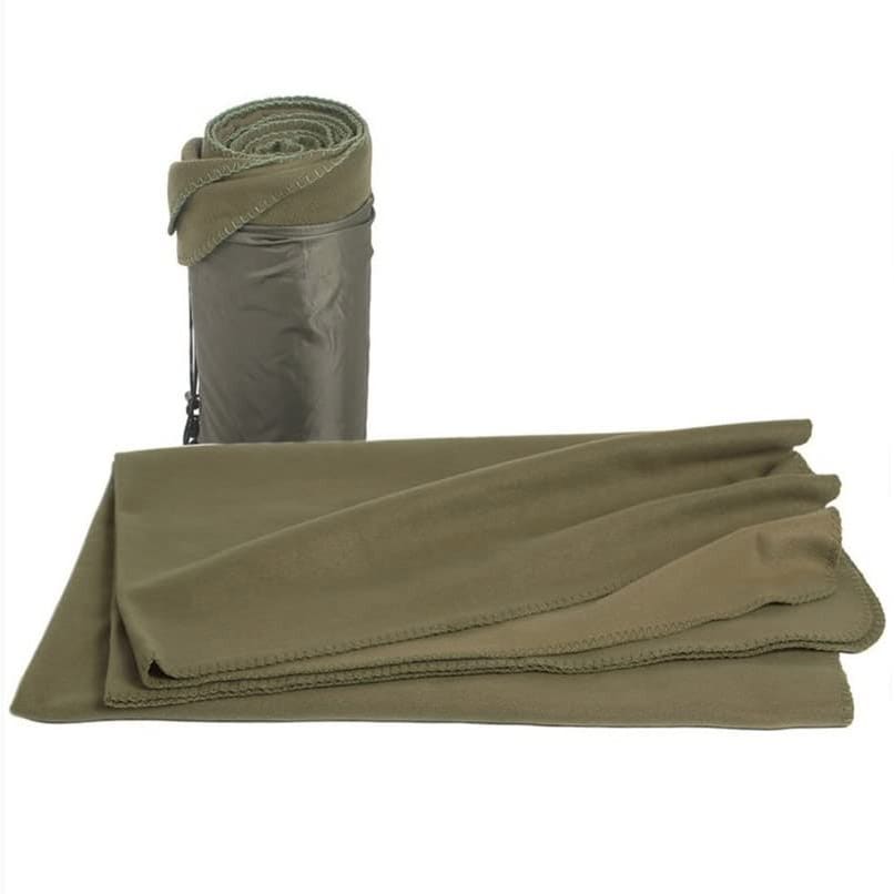 Mil-Tec fleece blanket - Olive 