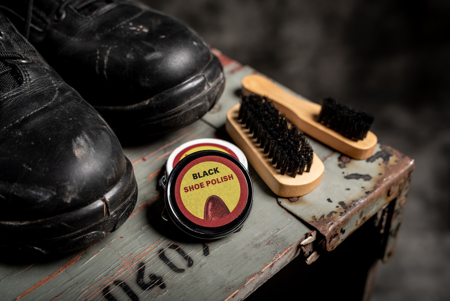 Mil-Tec - czarny shoe maintenance kit