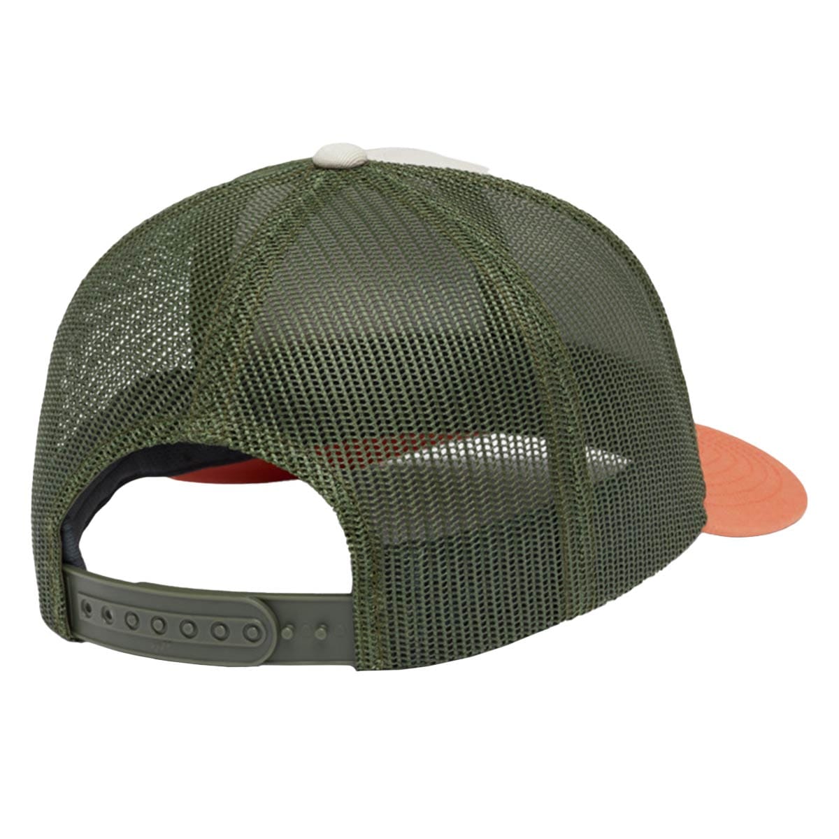 Columbia Mesh Snap Back High Cap - Chalk Stone Green