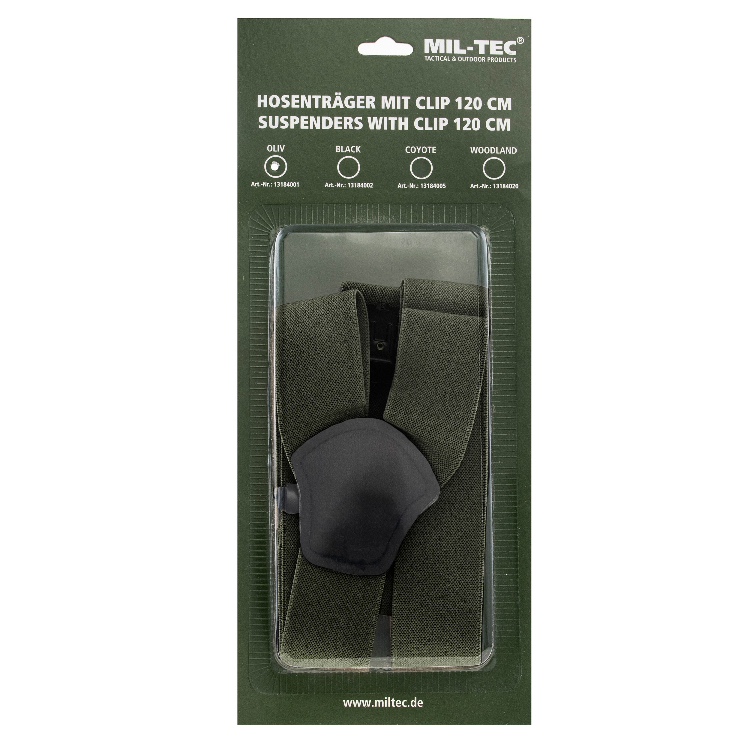 Mil-Tec Suspenders Olive