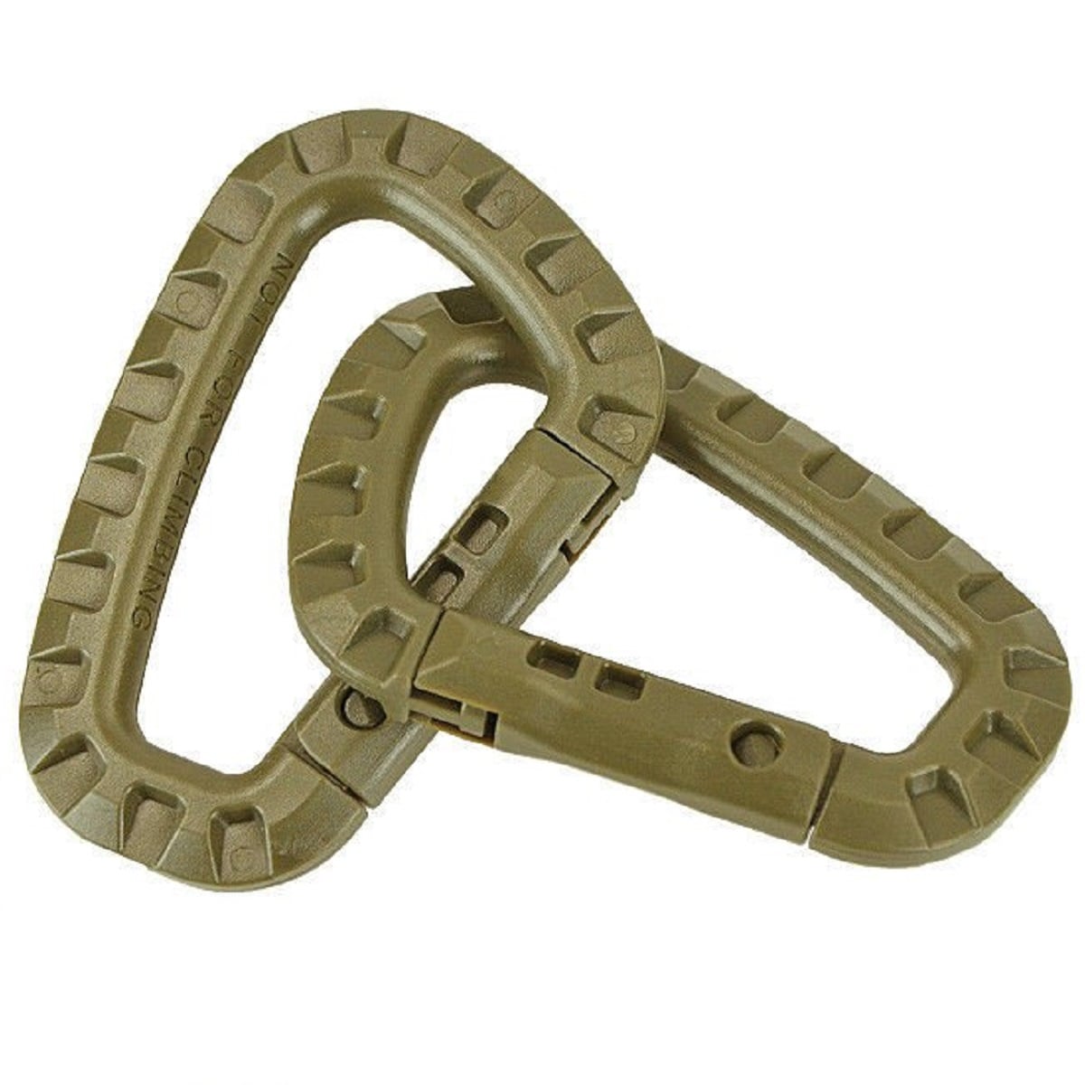 Mil-Tec Carabiner Coyote - 2 pcs.