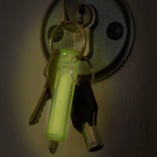 Ni-Glo Gear Marker Keychain - Sour Lemon