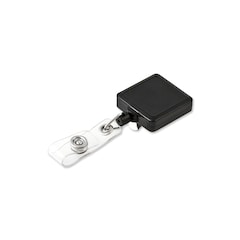 Key-Bak Retract-A-Badge ID Square with Clip - 0200-137