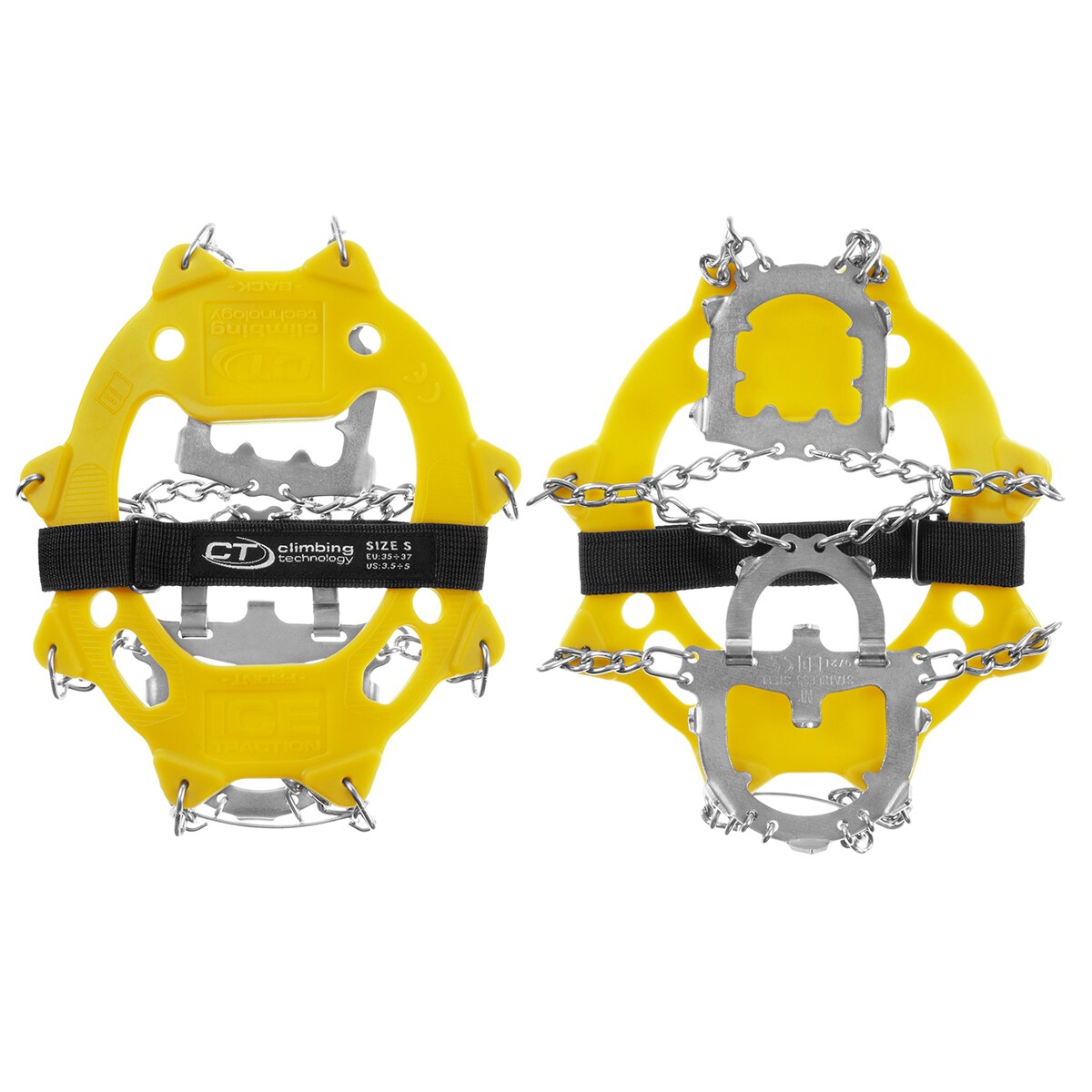 Climbing Technology Ice Traction Plus S (35-37) crampons - yellow