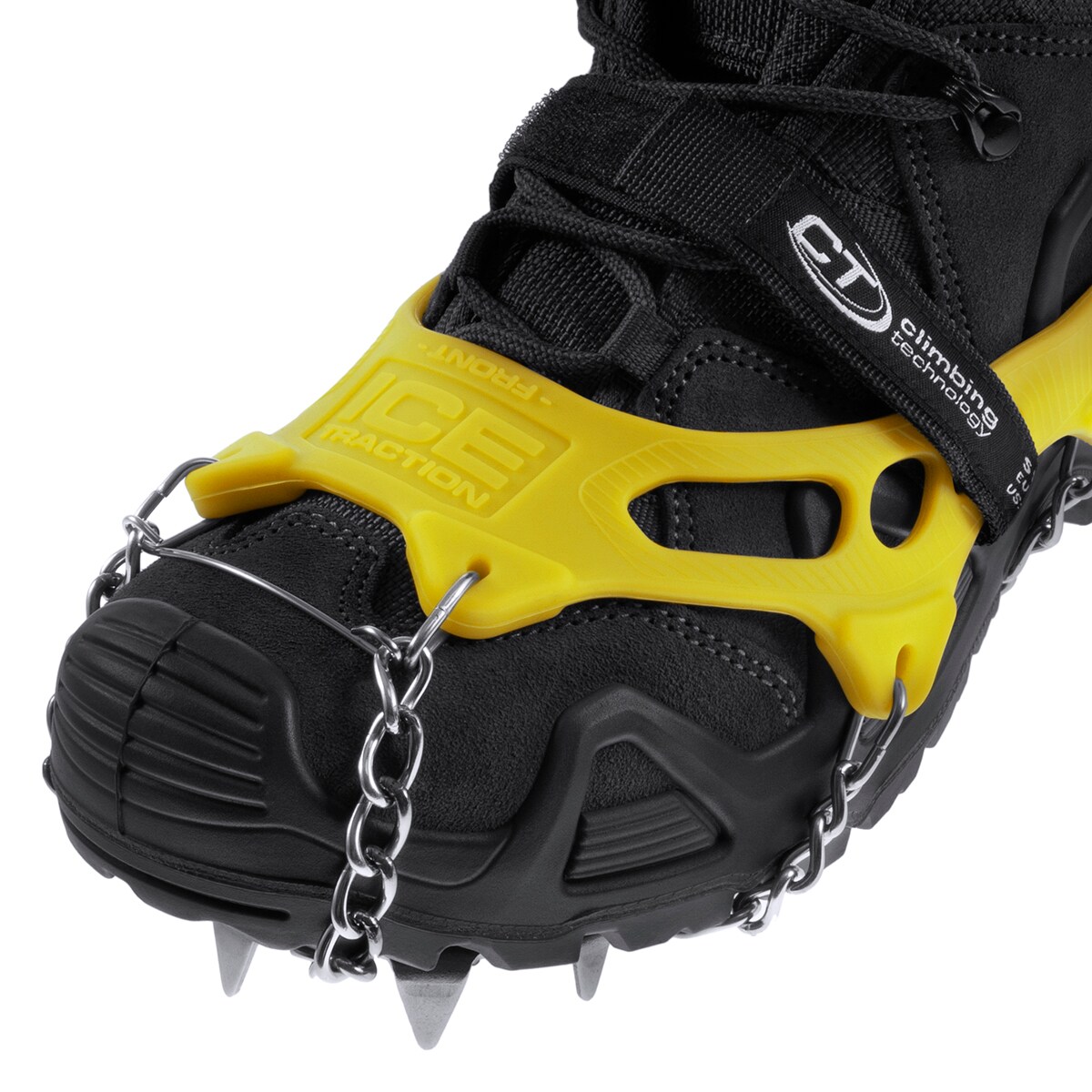 Climbing Technology Ice Traction Plus S (35-37) crampons - yellow