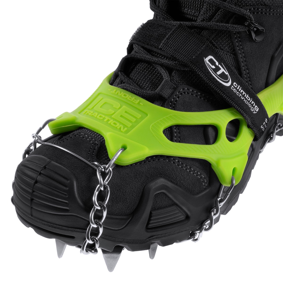 Climbing Technology Ice Traction Plus M (38-40) crampons - green