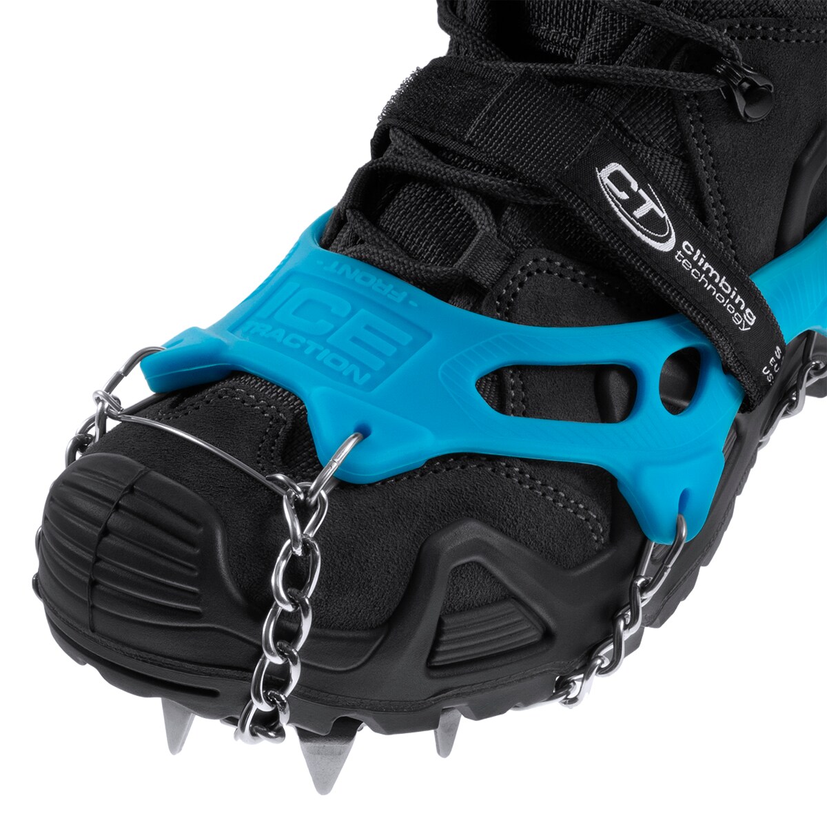 Climbing Technology Ice Traction Plus L (41-43) crampons - blue