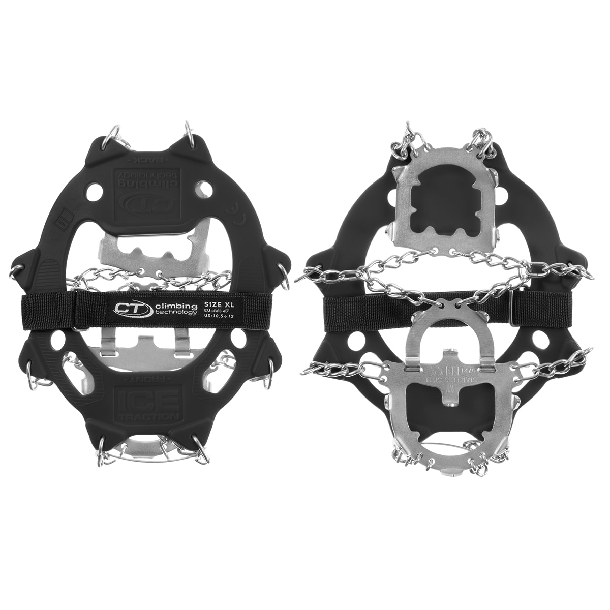 Climbing Technology Ice Traction Plus XL (44-47) crampons - black