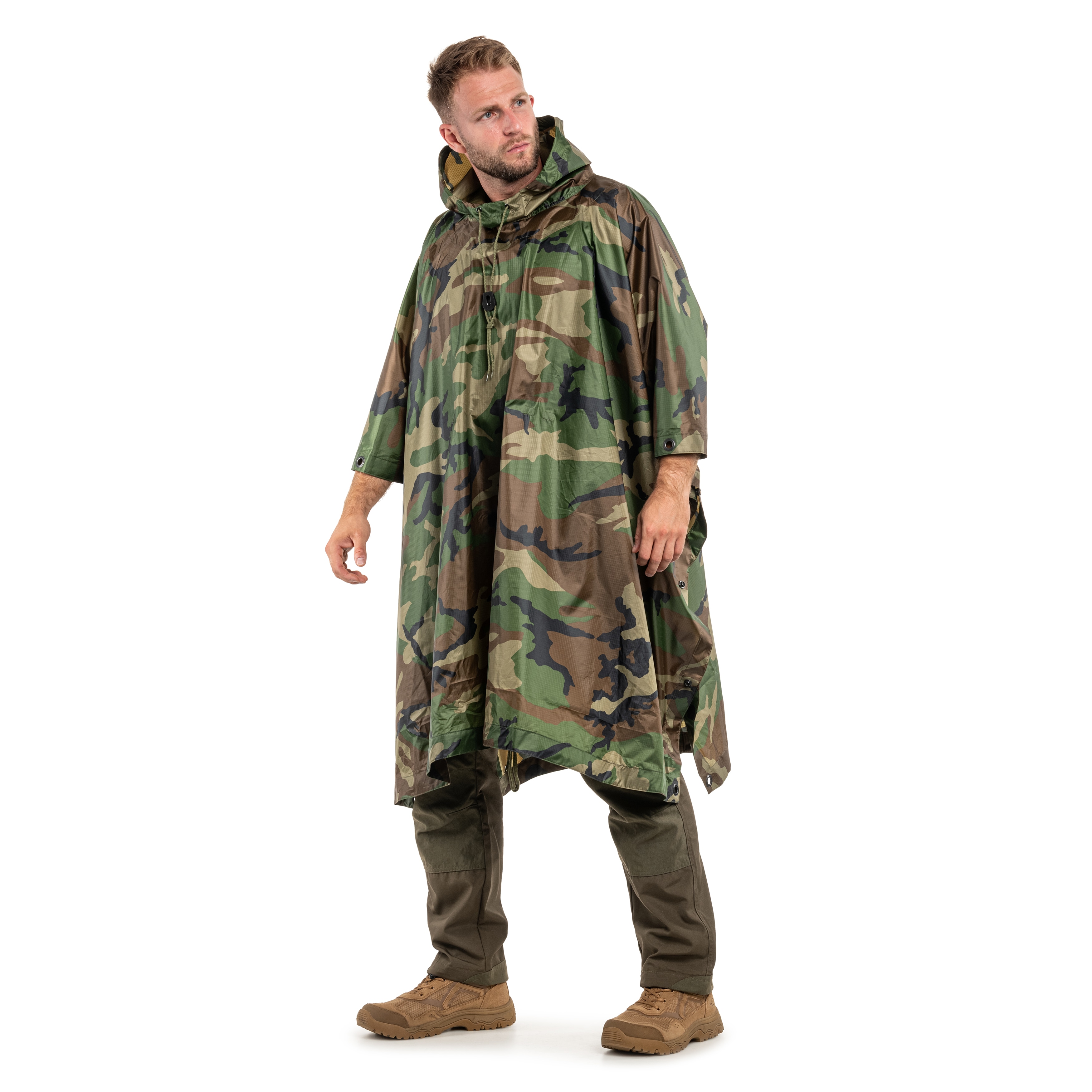 Helikon U.S. Model Poncho - US Woodland