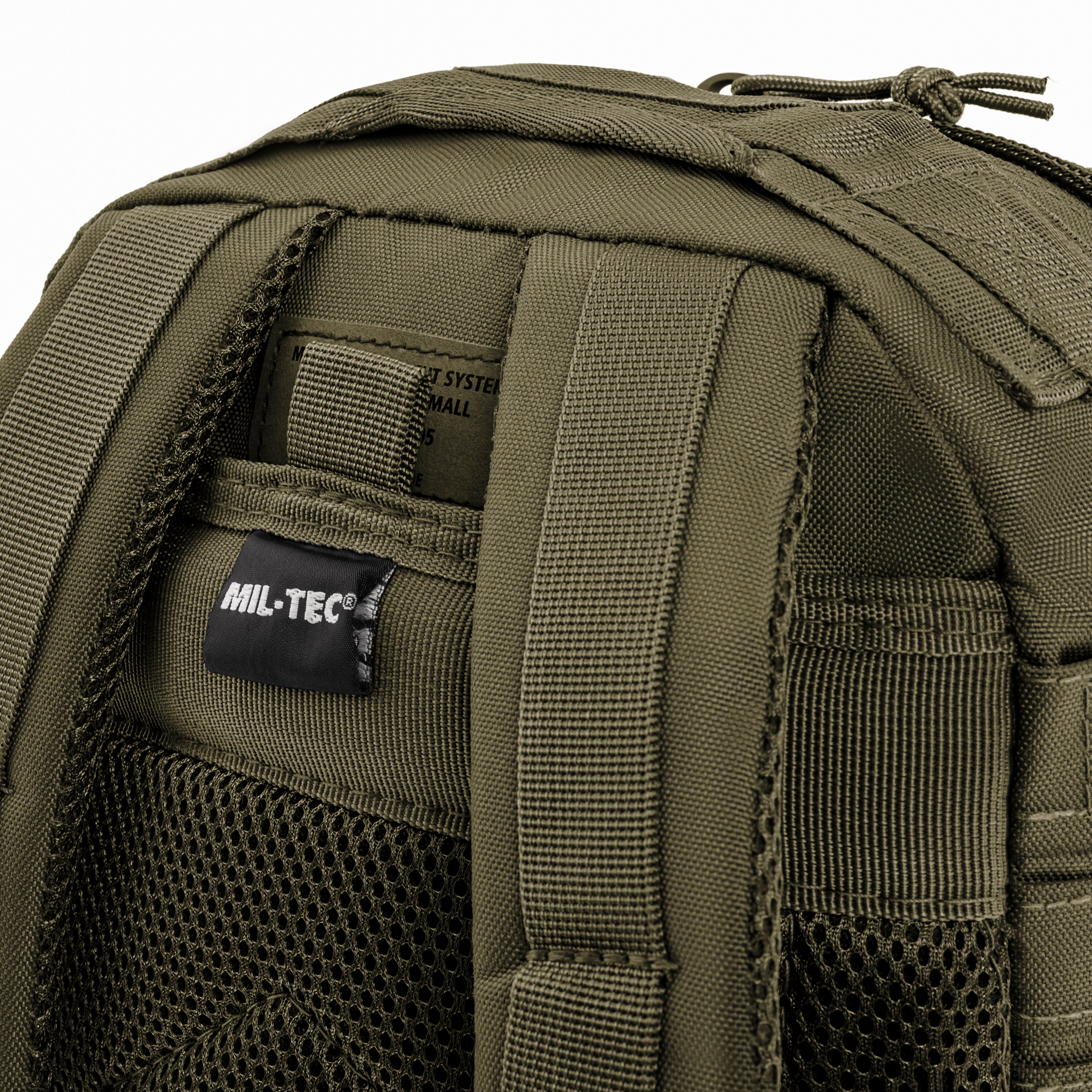 Mil-Tec Assault Pack Laser Cut Small 20 l Backpack - Olive