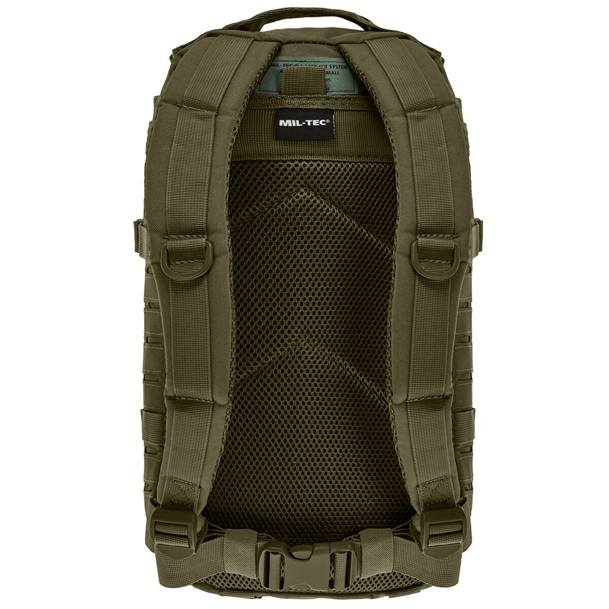 Mil-Tec Assault Pack Laser Cut Small 20 l Backpack - Olive