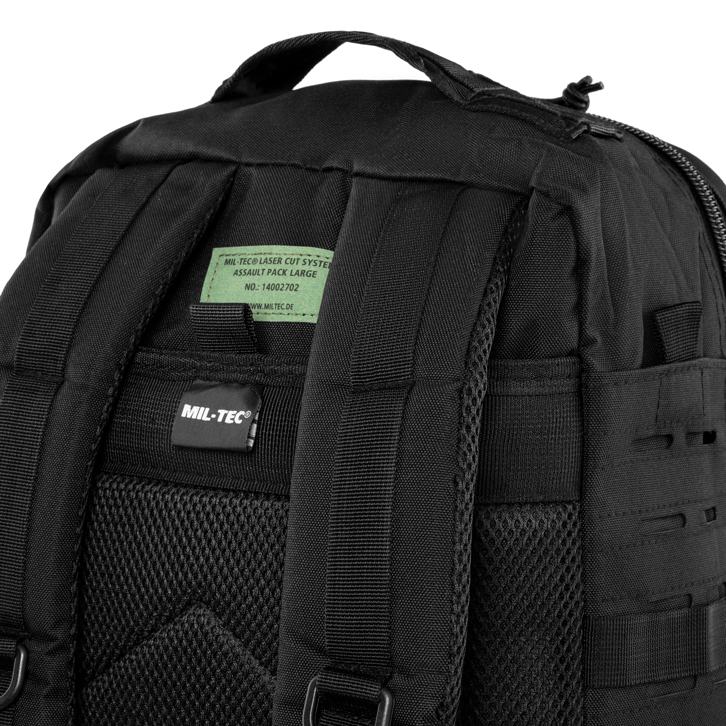 Mil-Tec Assault Pack Laser Cut Large 36 l Backpack - Black