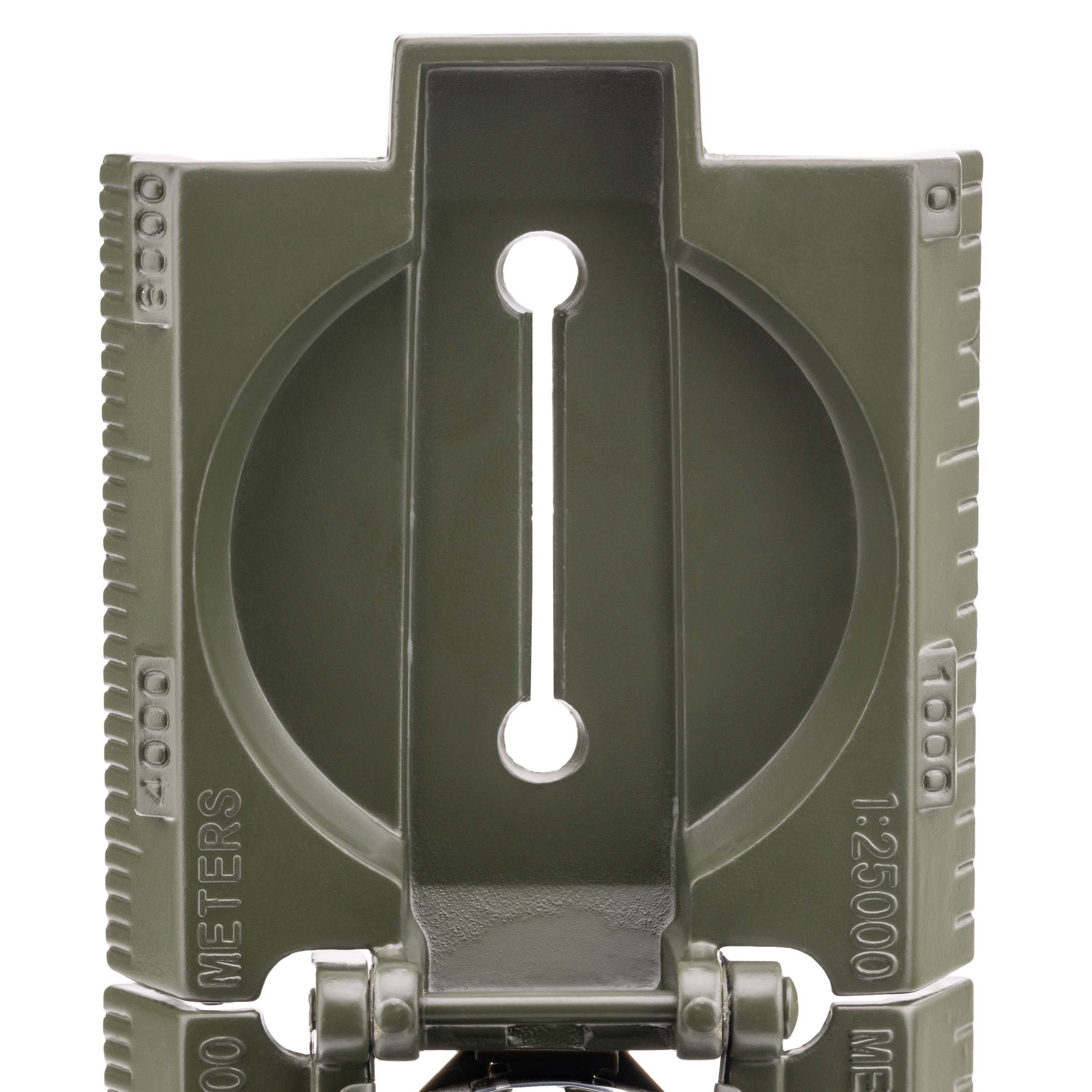 Mil-Tec US Metal prismatic compass with illumination - Olive