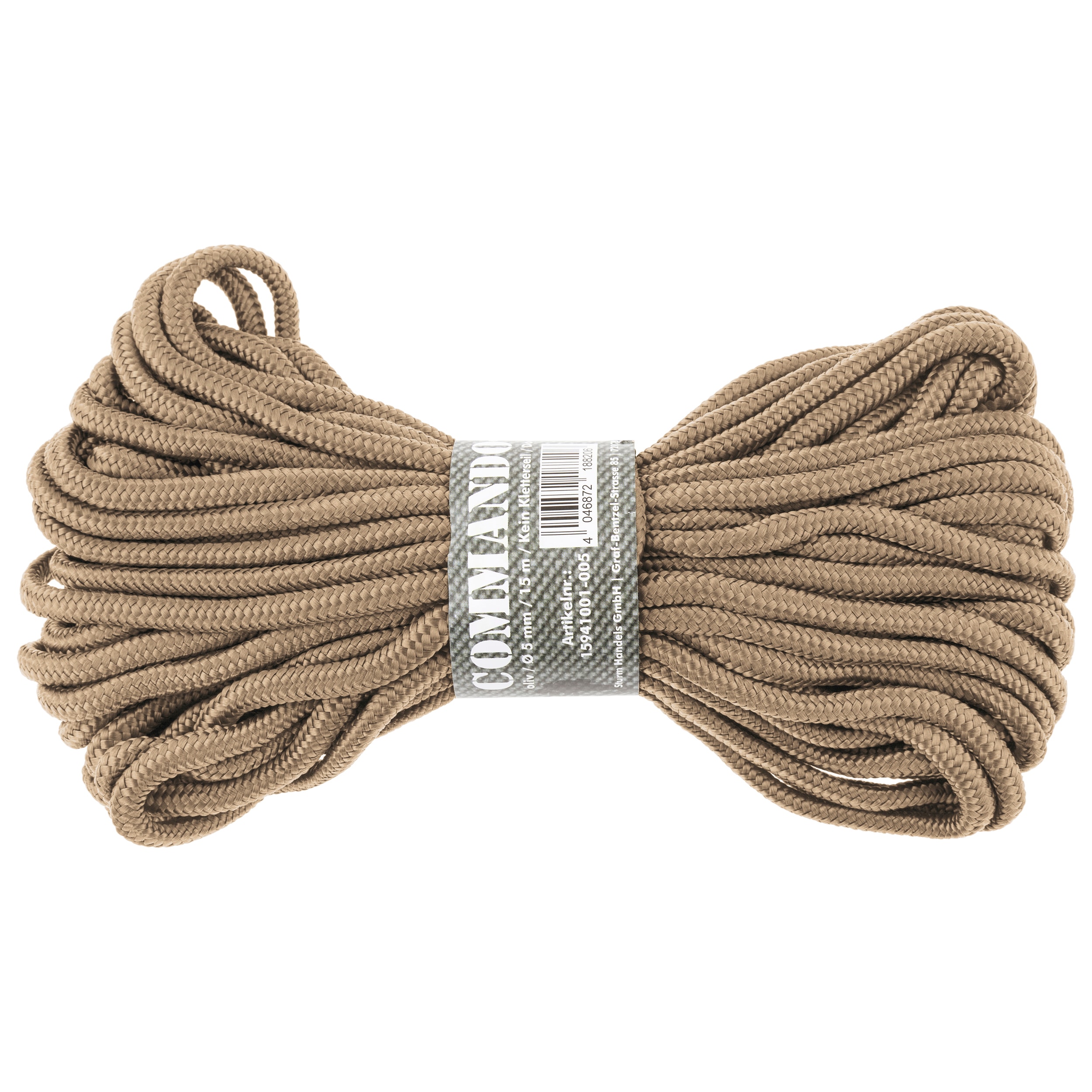 Mil-Tec line 5 mm x 15 m - Coyote Brown