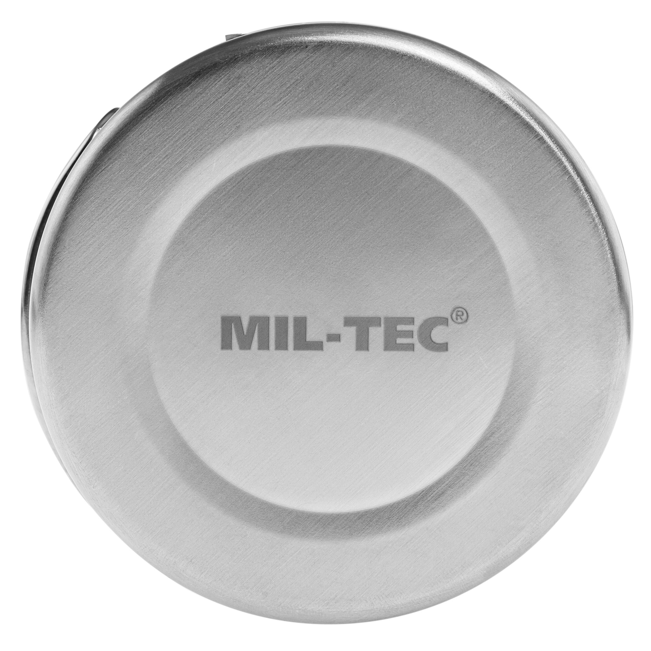 Mil-Tec 600 ml Steel mug with folding handle