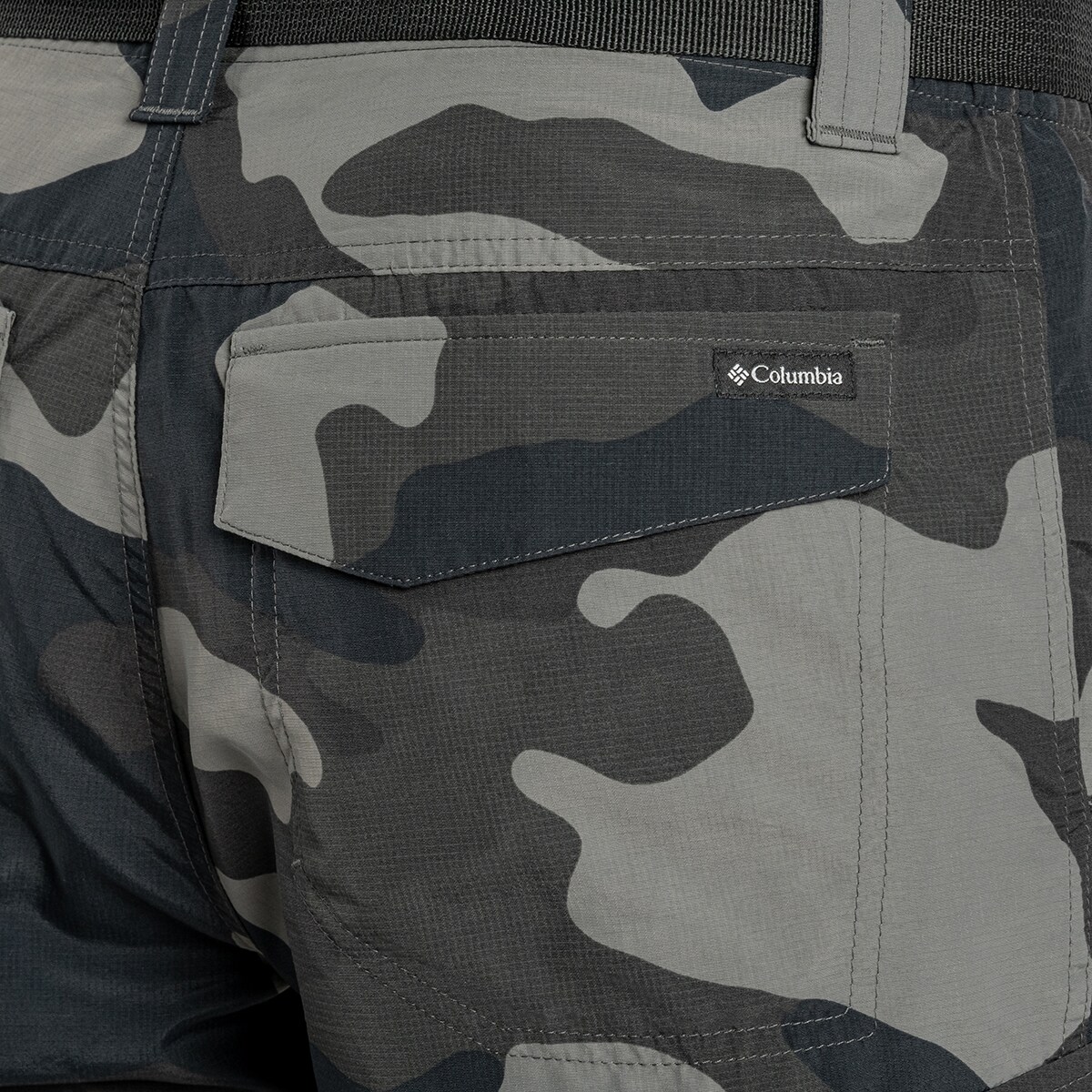 Columbia Silver Ridge Cargo Shorts - Black Camo