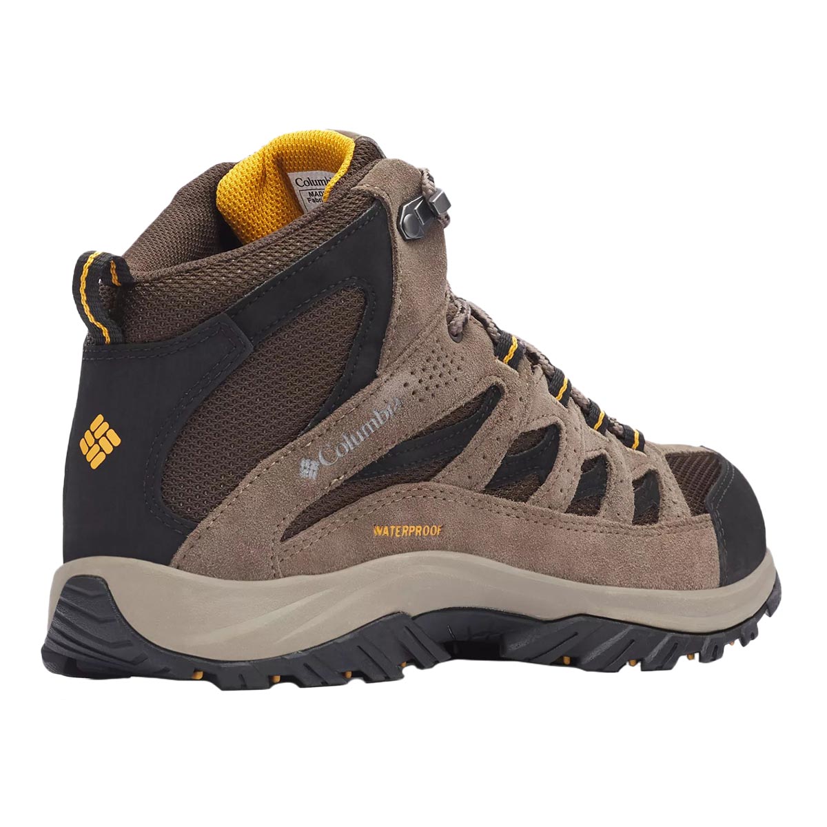 Columbia Crestwood Mid Waterproof boots - Cordovan/Squash 