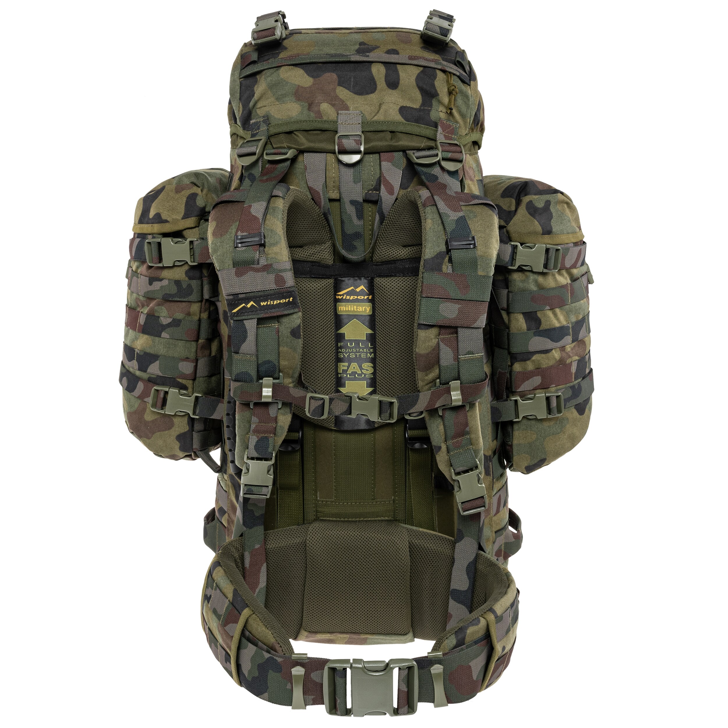 Wisport Wildcat Backpack 65 l - wz.93 Pantera PL Woodland