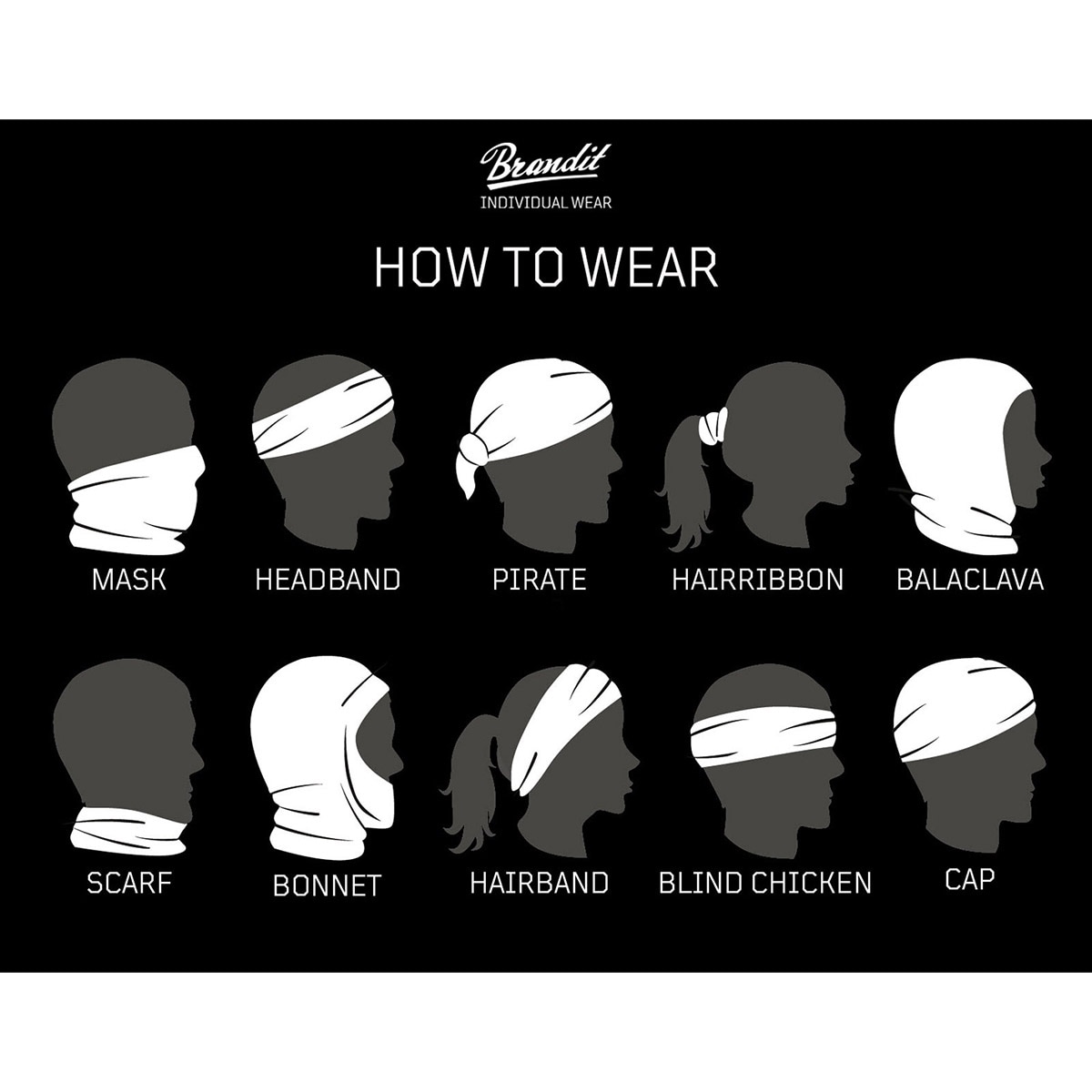 Brandit Multifunctional Headwear - Olive