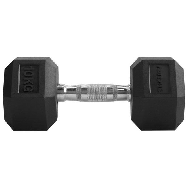 Thorn+Fit Hex Rubber hexagonal dumbbell 10 kg 