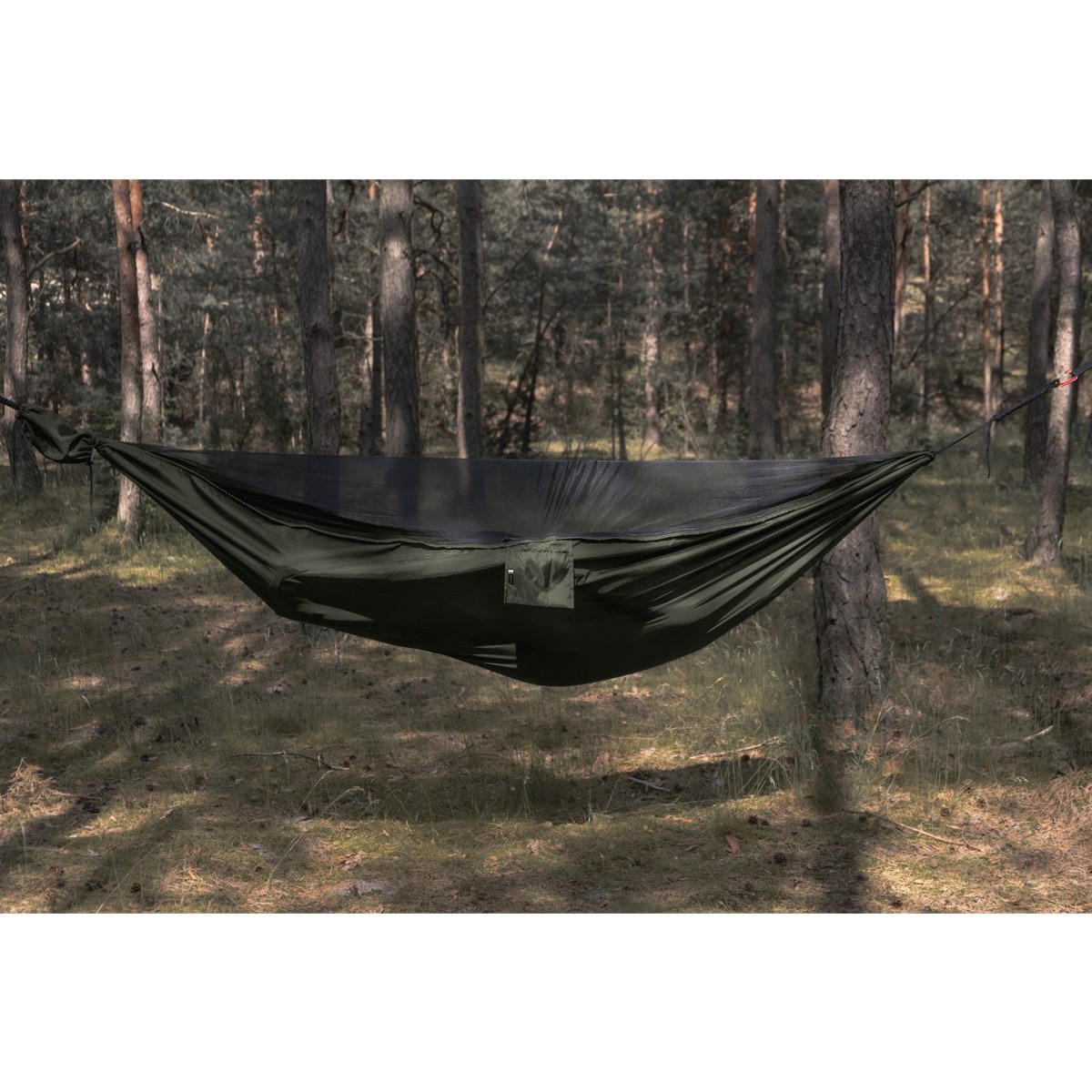 TigerWood Ważka V1 Hammock Green - with mosquito net