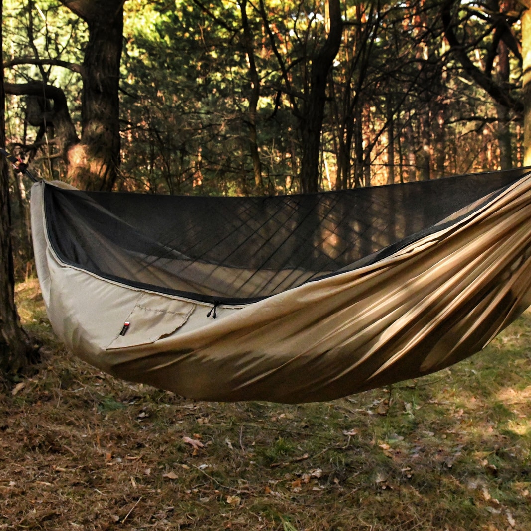 TigerWood Ważka V1 Hammock Desert - with mosquito net