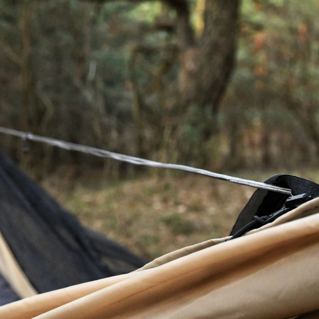 TigerWood Ważka V1 Hammock Desert - with mosquito net