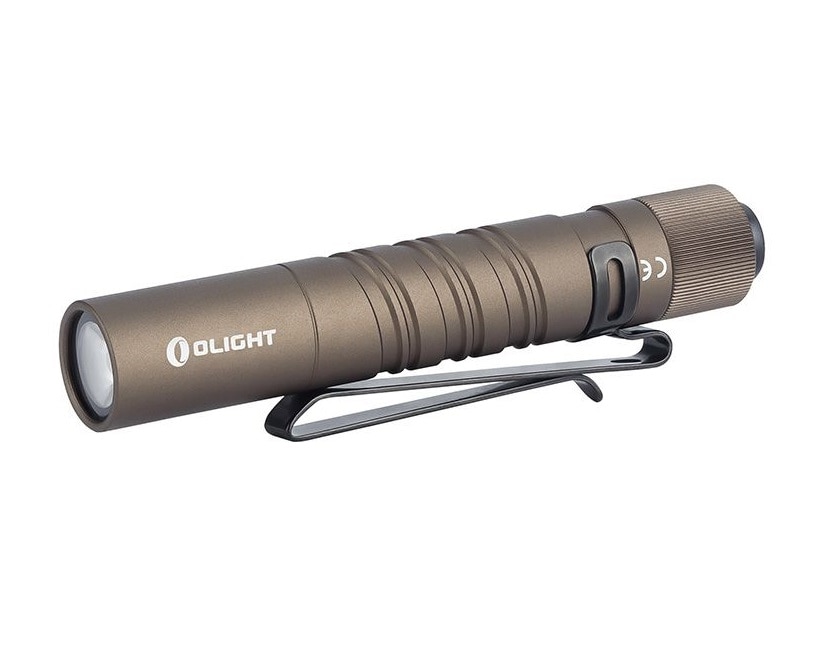 Olight I3T EOS Flashlight Desert Tan - 180 lumens