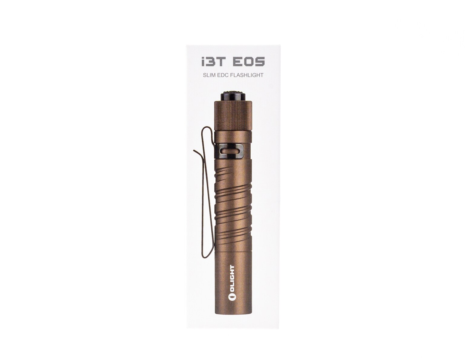 Olight I3T EOS Flashlight Desert Tan - 180 lumens