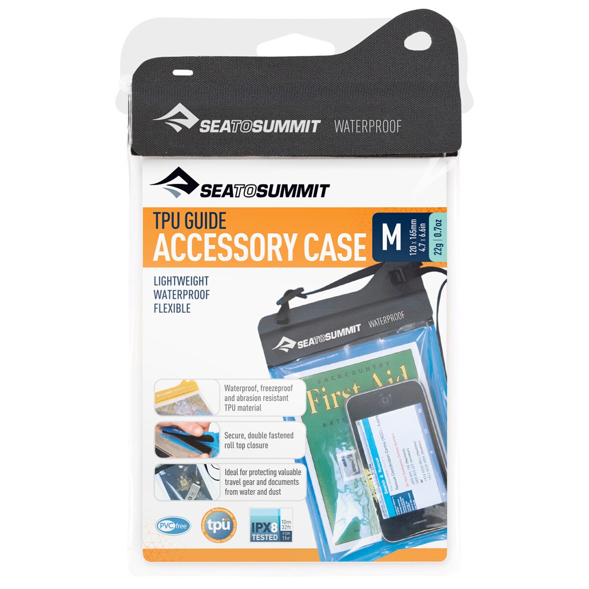 Sea To Summit TPU Guide Waterproof Accessory Case Medium - Black