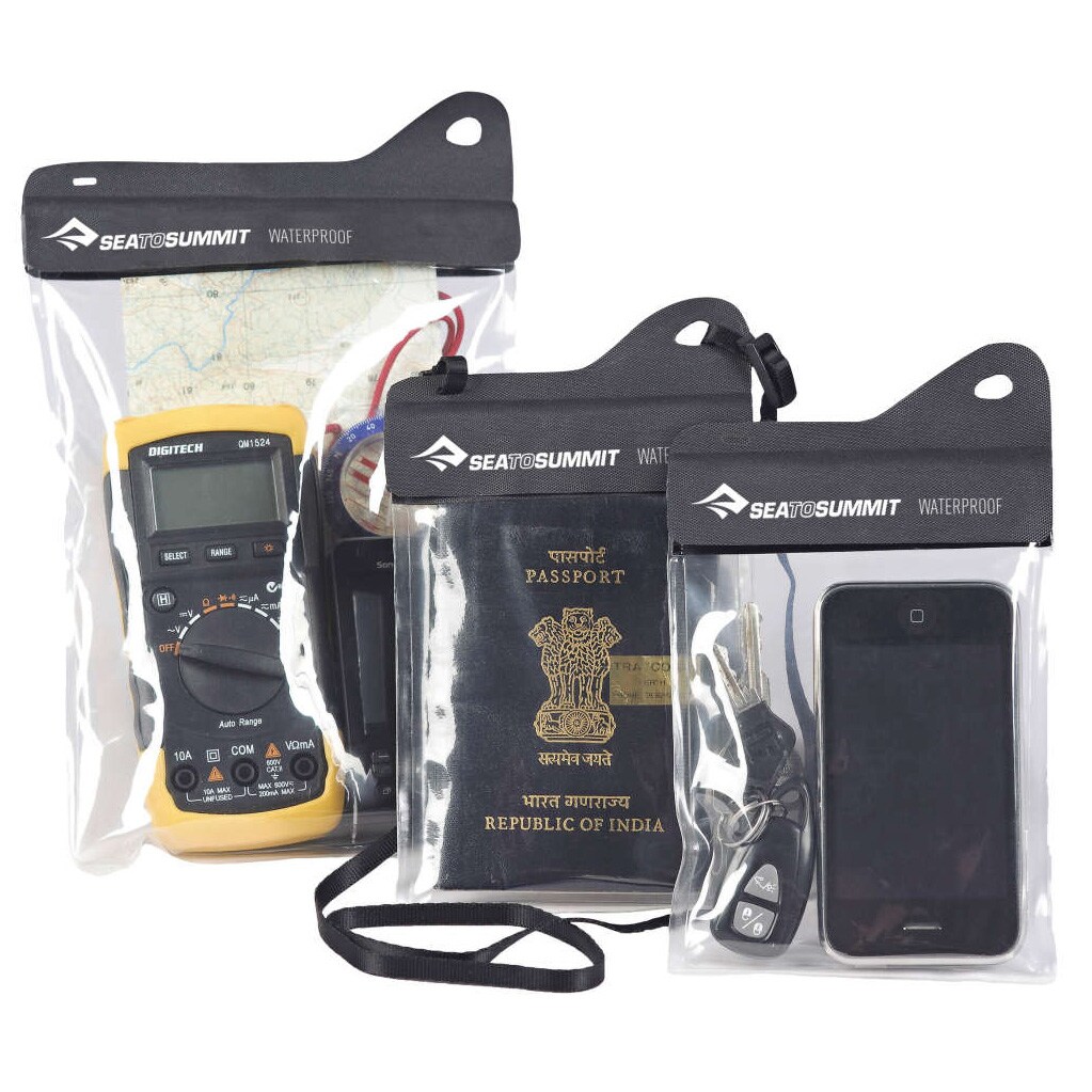 Sea To Summit TPU Guide Waterproof Accessory Case Medium - Black