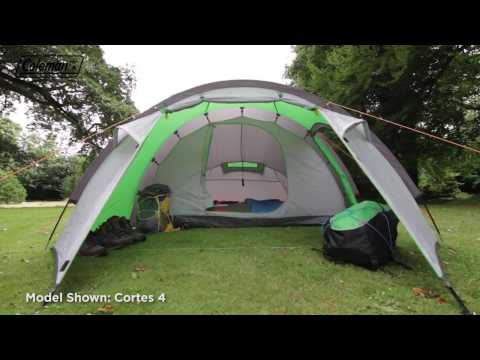 Coleman Cortes 3 person tent - Blue