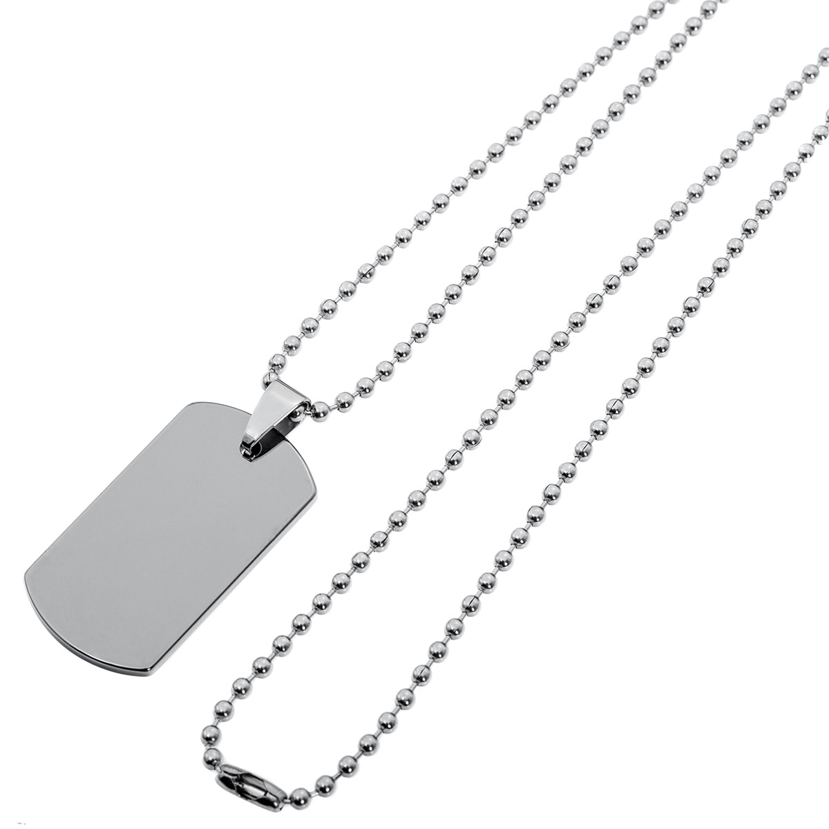 Tungsten Dog Tag - with engraving option