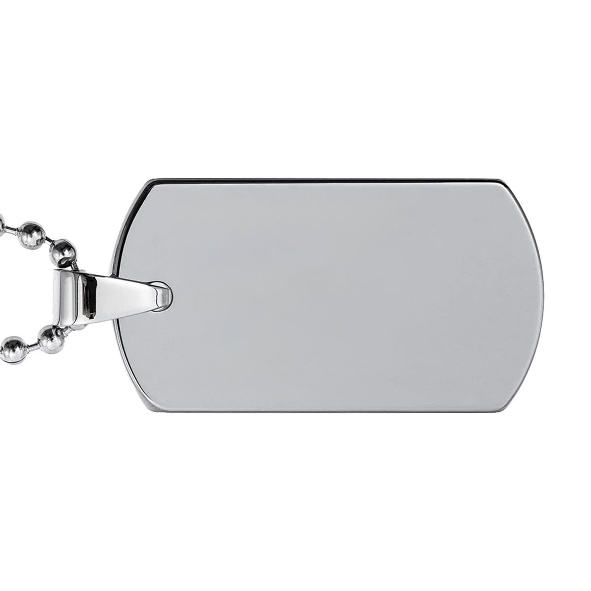 Tungsten Dog Tag - with engraving option