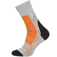 Fjord Nansen Hike Low Kevlar Socks - Orange/Grey